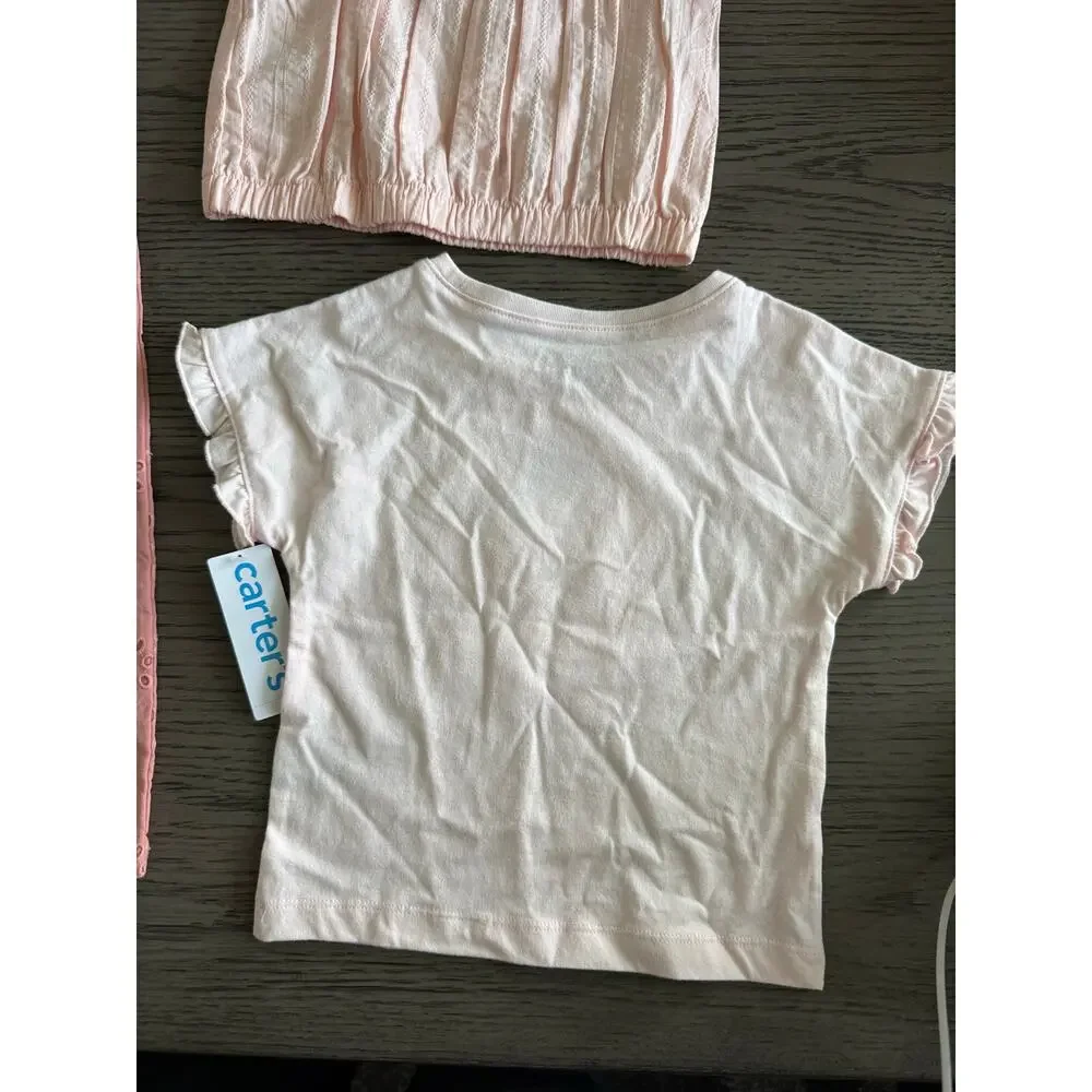 New Carters Girl Tops-2T